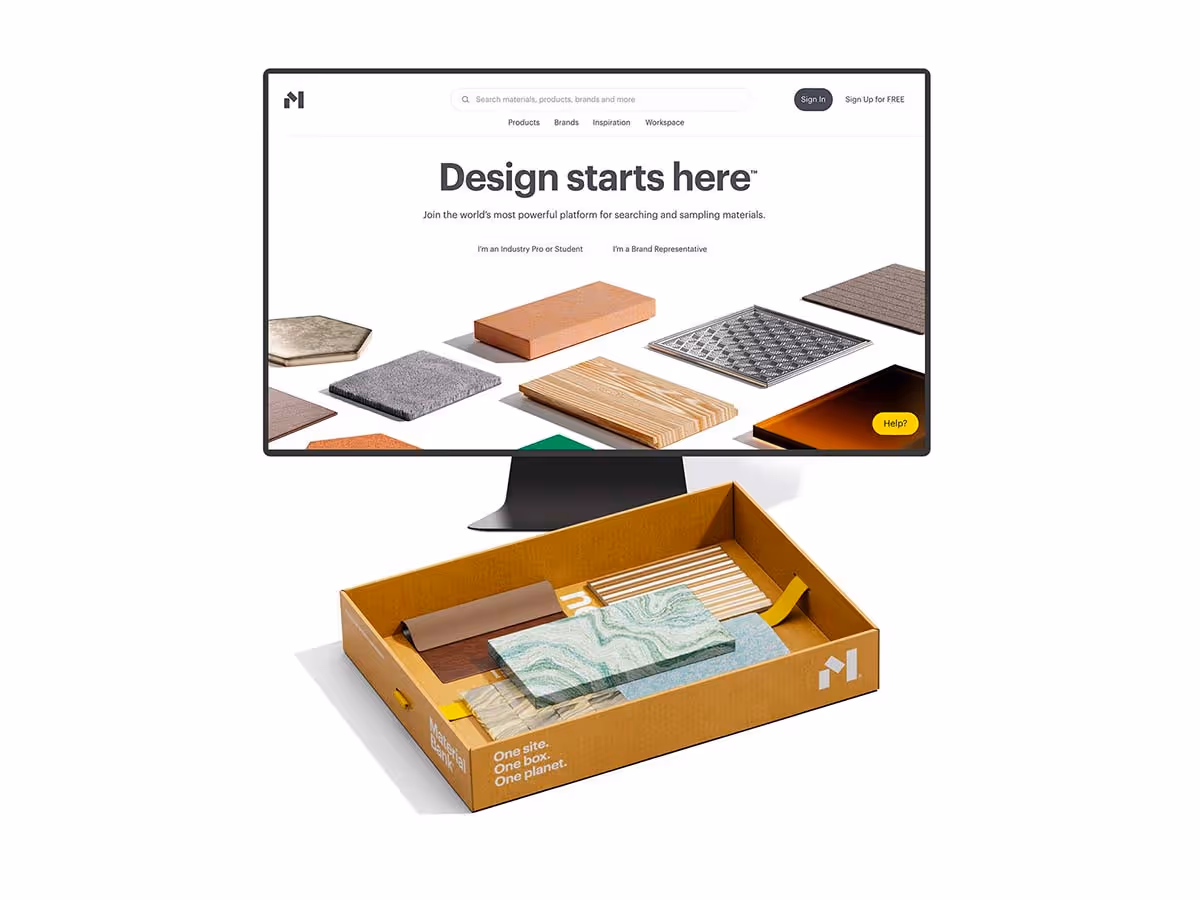 Material Bank platform