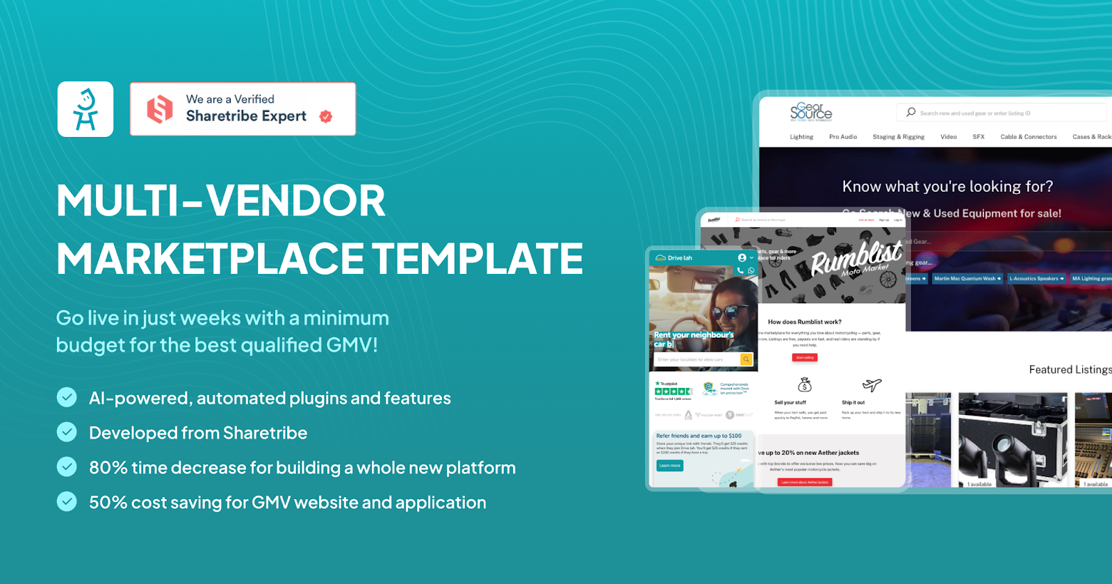Multi Vendor Marketplace Template’s benefits