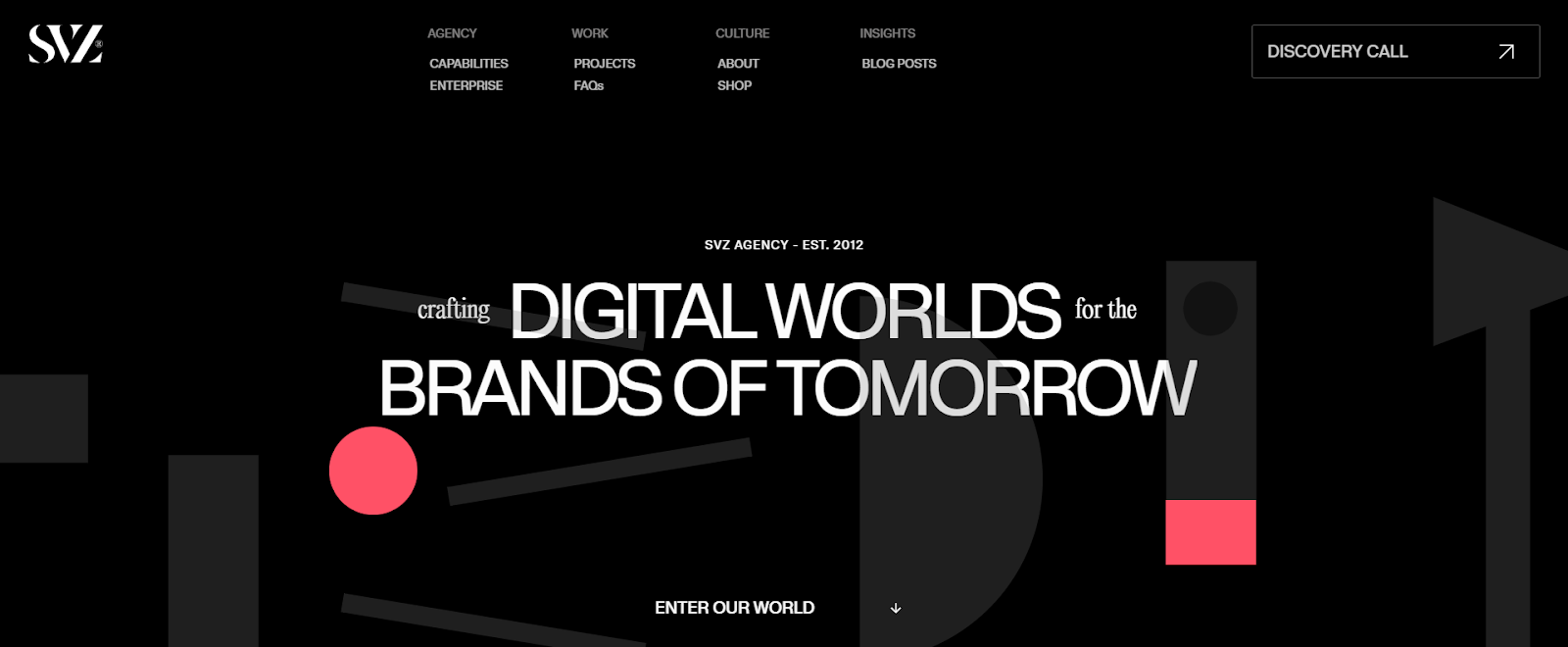 SVZ Design webflow development agency