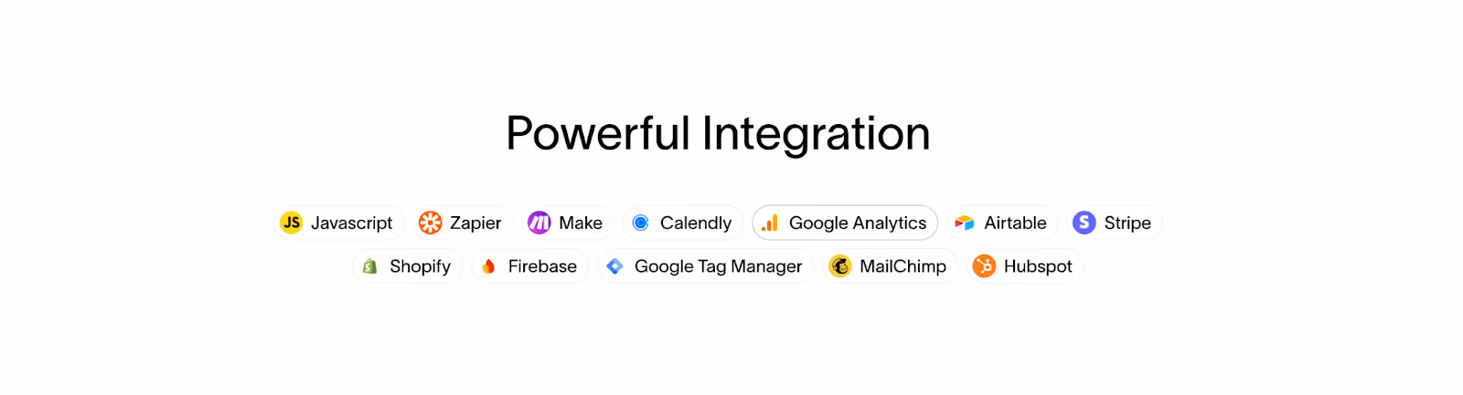 Webflow integrations