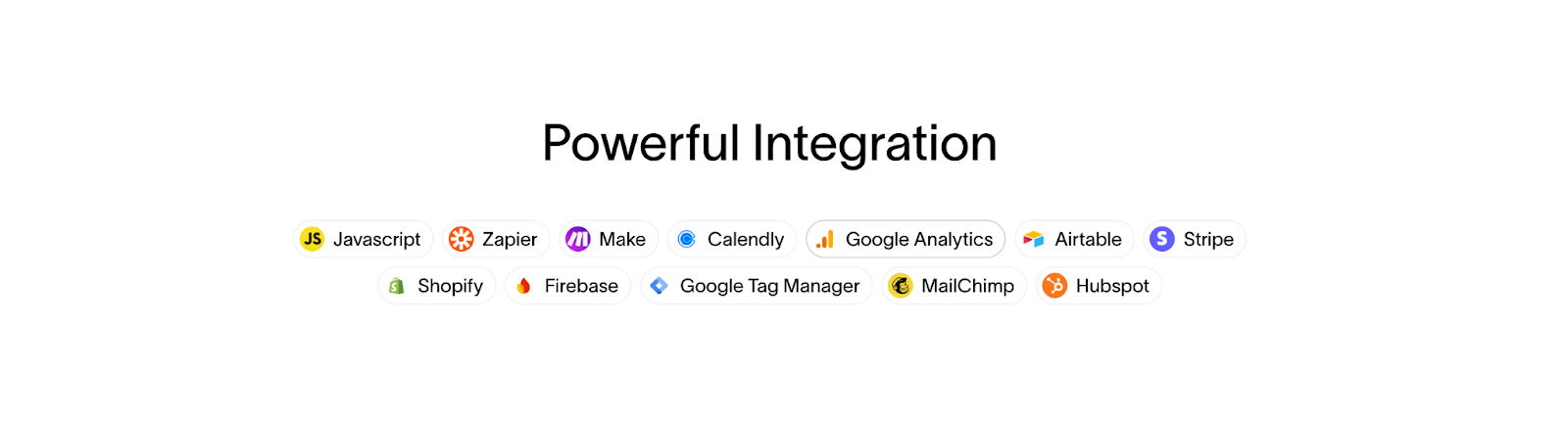 Webflow integrations