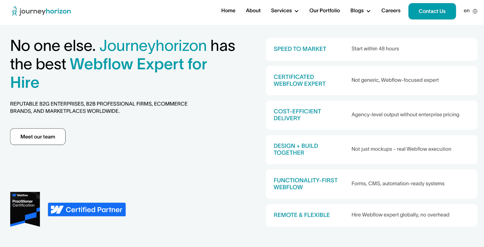 Hire freelance web designers with legal invoices from Journeyhorizon