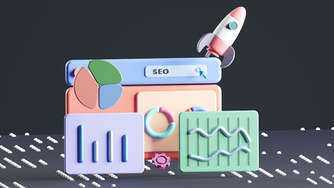 Dynamic growth represented through abstract shapes and analytics tools