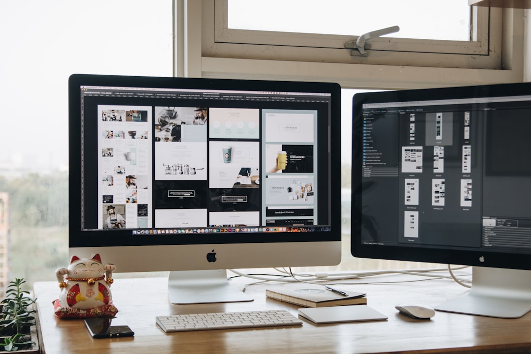 Creative environment fostering clarity in web design and development
