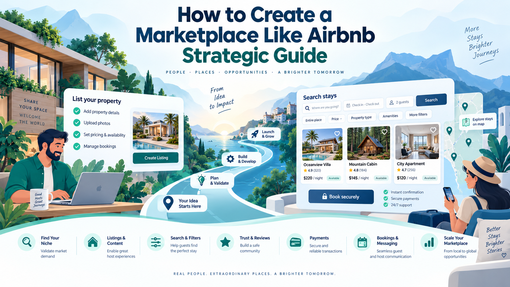 How to Create a Marketplace Like Airbnb: Strategic Guide