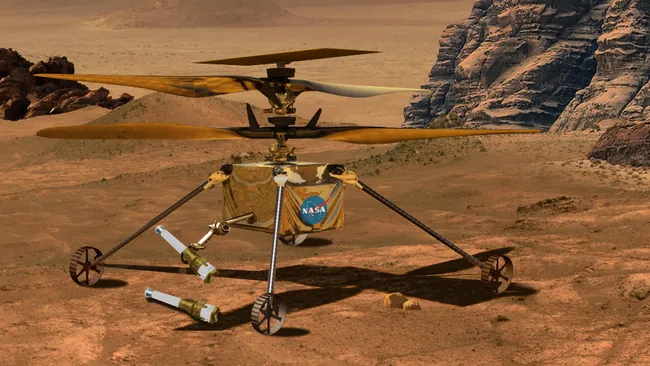 How NASA Is Designing Helicopters to Retrieve Mars Samples