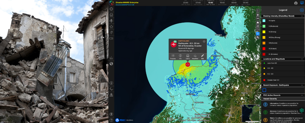Earthquake Intelligence That Saves Lives: Discover DisasterAWARE Enterprise