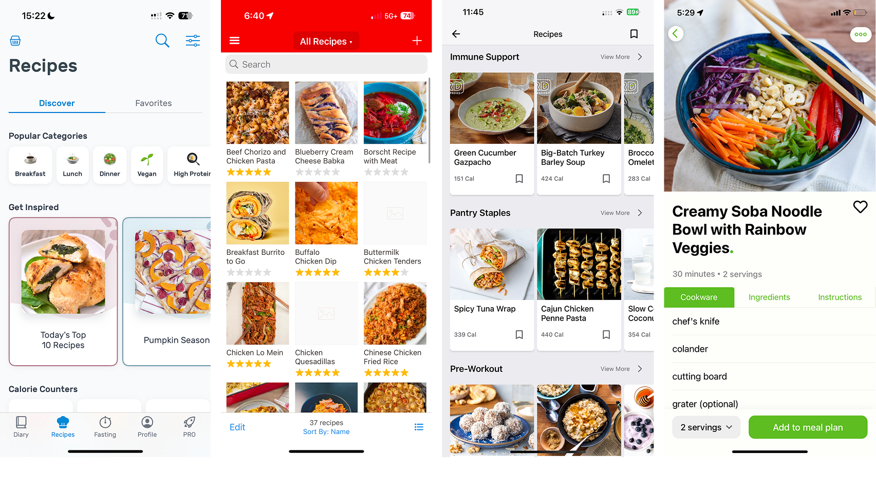 competitors screenshots