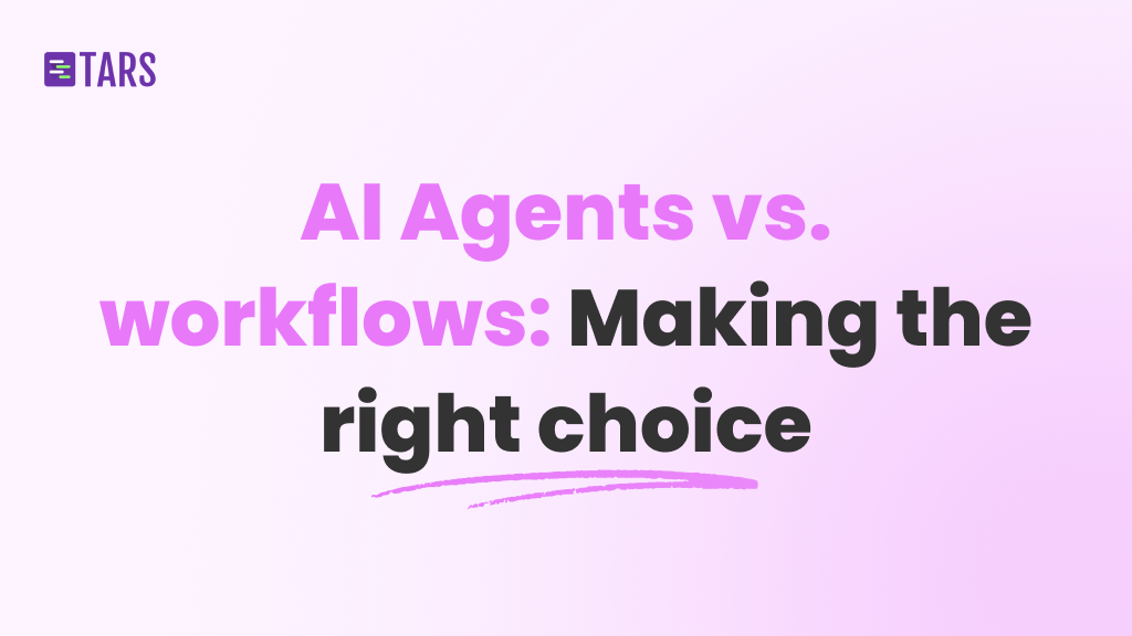 AI Agents vs. workflows: Understanding the difference