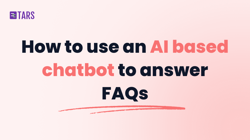 How to create and use an AI based chatbot to answer FAQs – Comprehensive guide