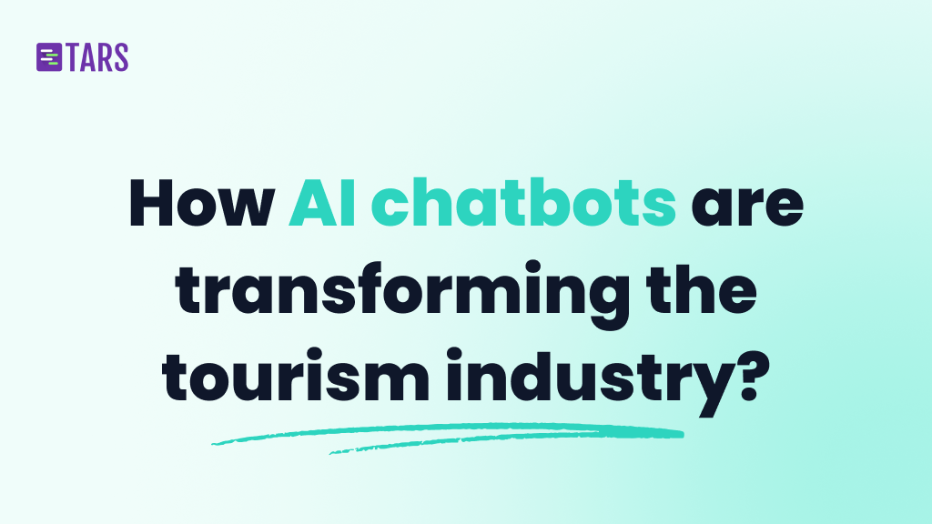AI for travel planning: How AI chatbots are transforming the tourism industry?