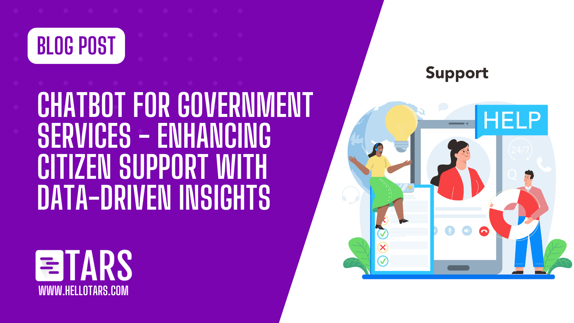 Chatbot for Government Services – Enhancing Citizen Support with Data-Driven Insights