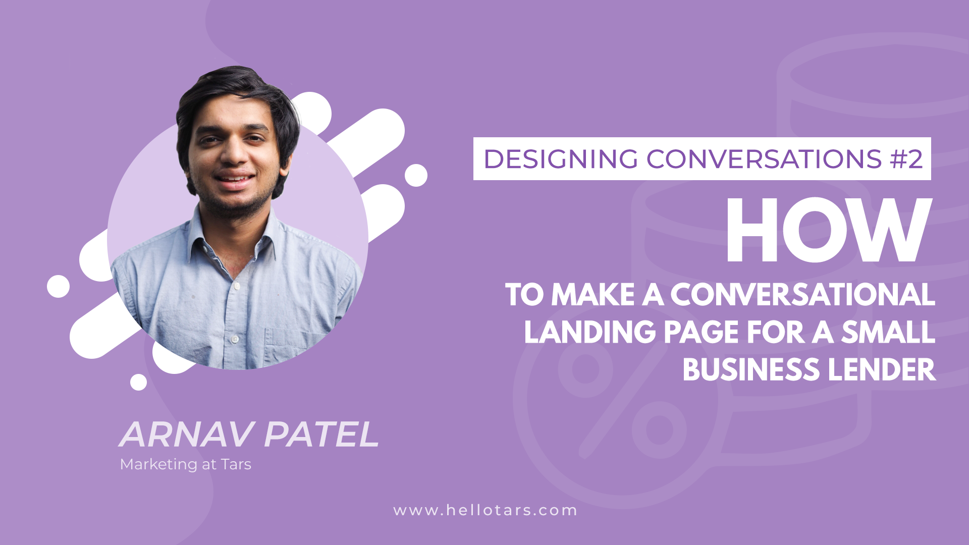 [Designing Conversations] How to make a Conversational Landing Page for a Small Business Lender