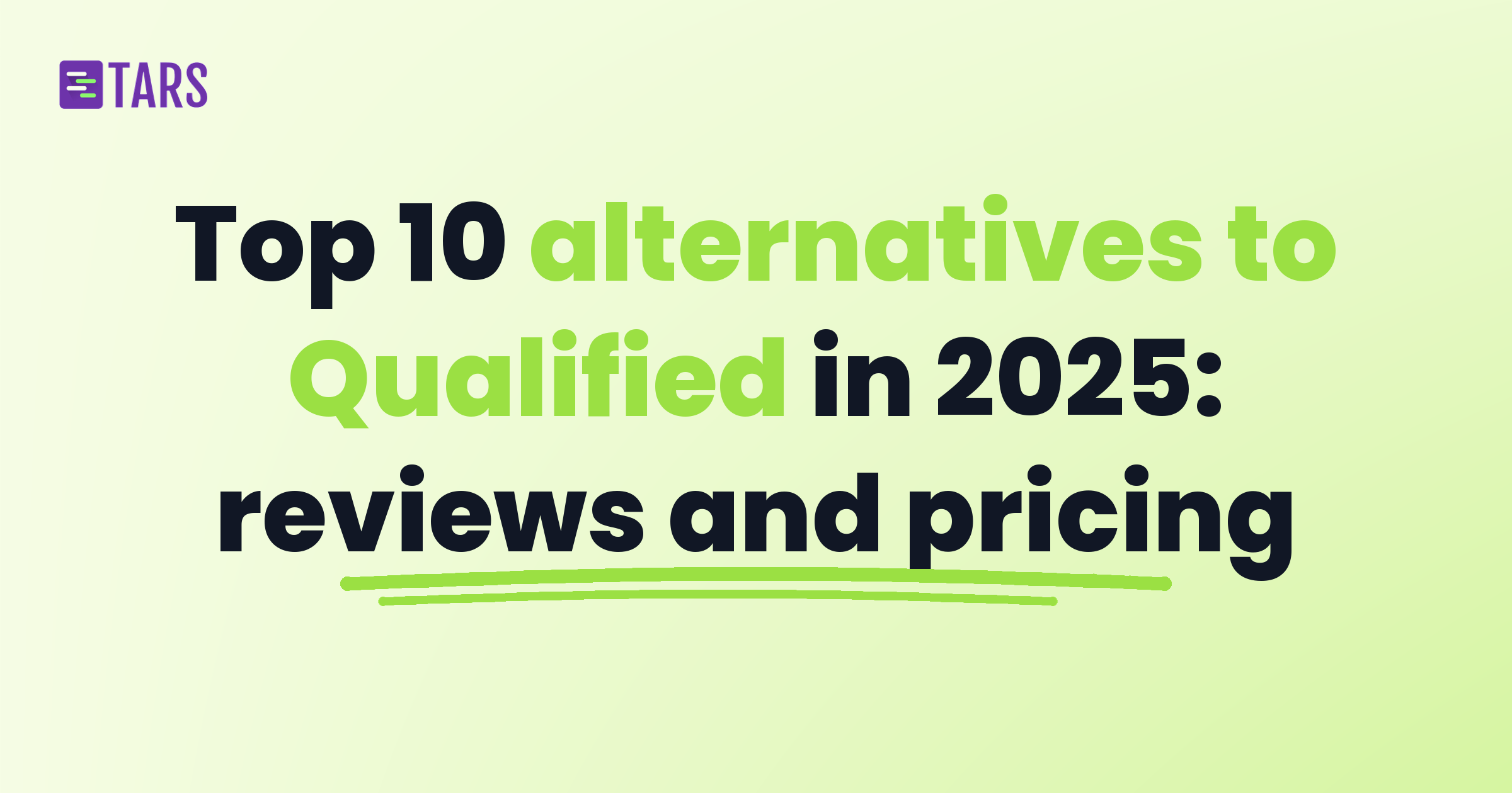 Top 10 alternatives to Qualified in 2025 with reviews and pricing