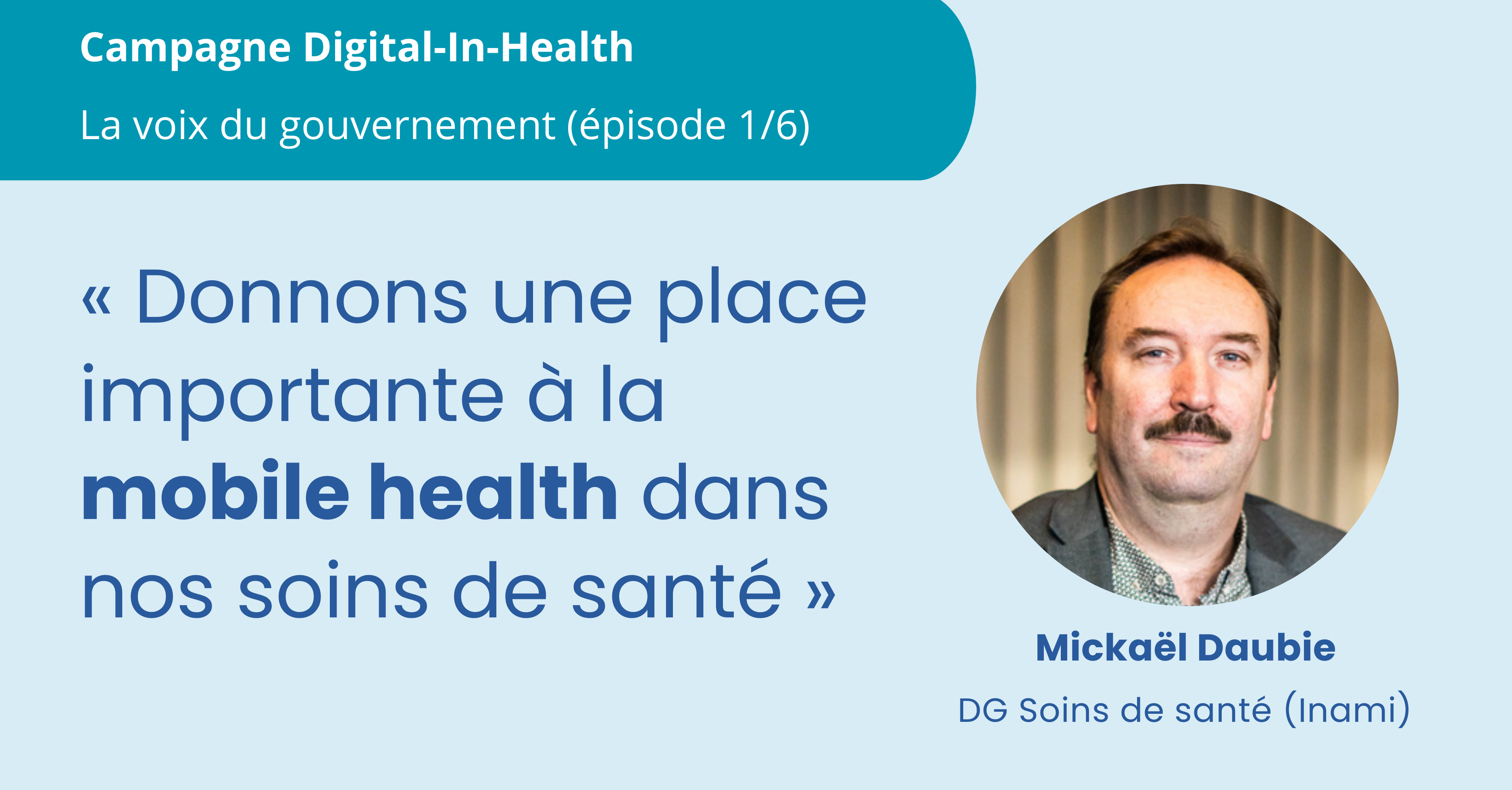 Daubie : « Temps de donner une place importante à la m-santé dans les soins »