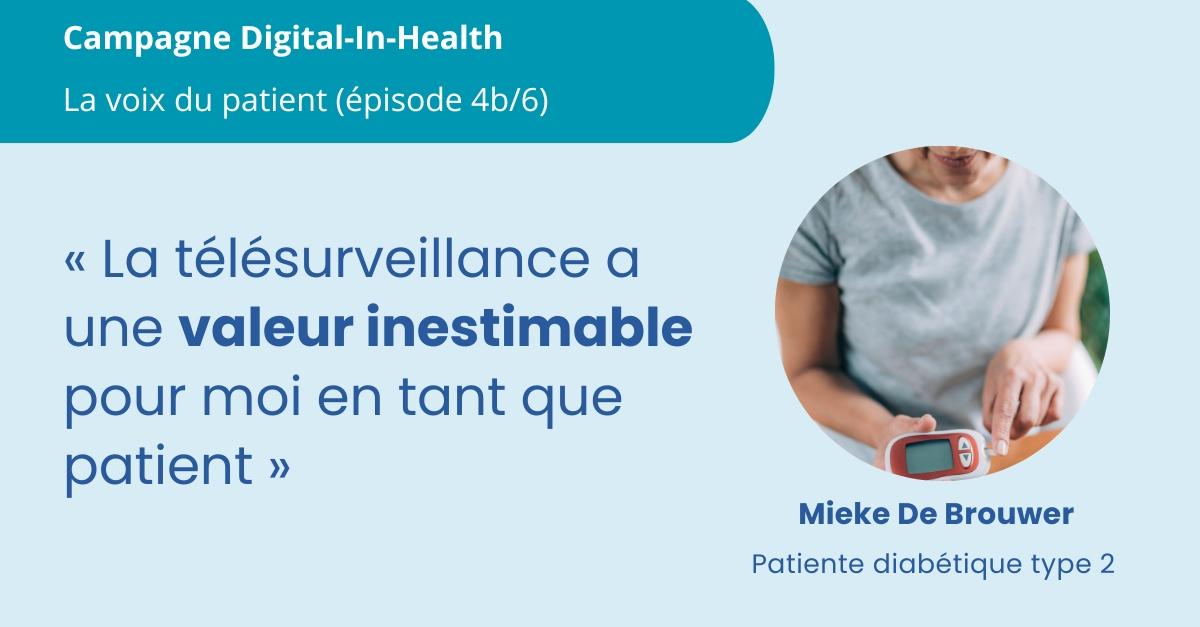 « La télésurveillance a une valeur inestimable pour moi en tant que patient »
