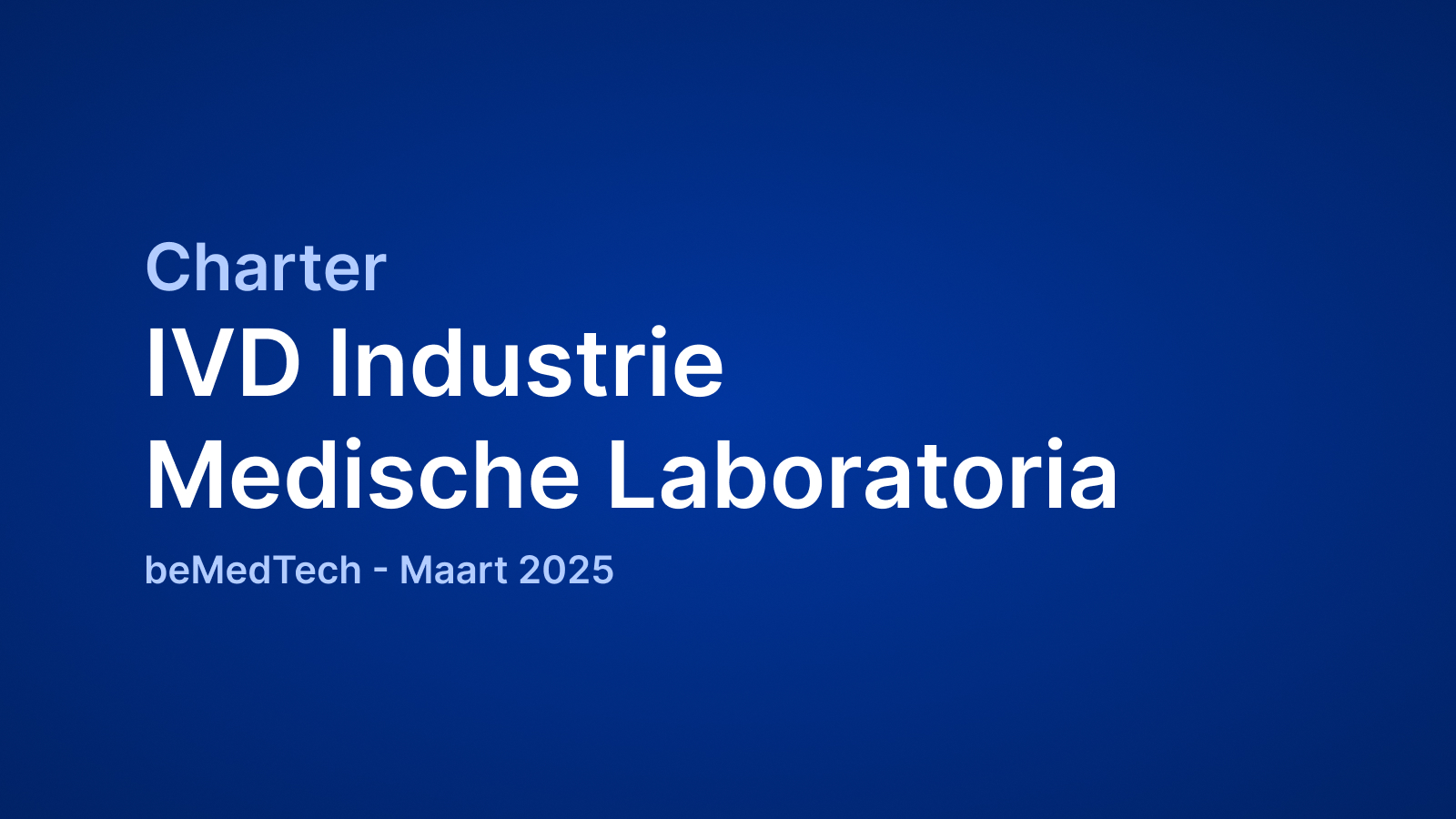 IVD-Charter