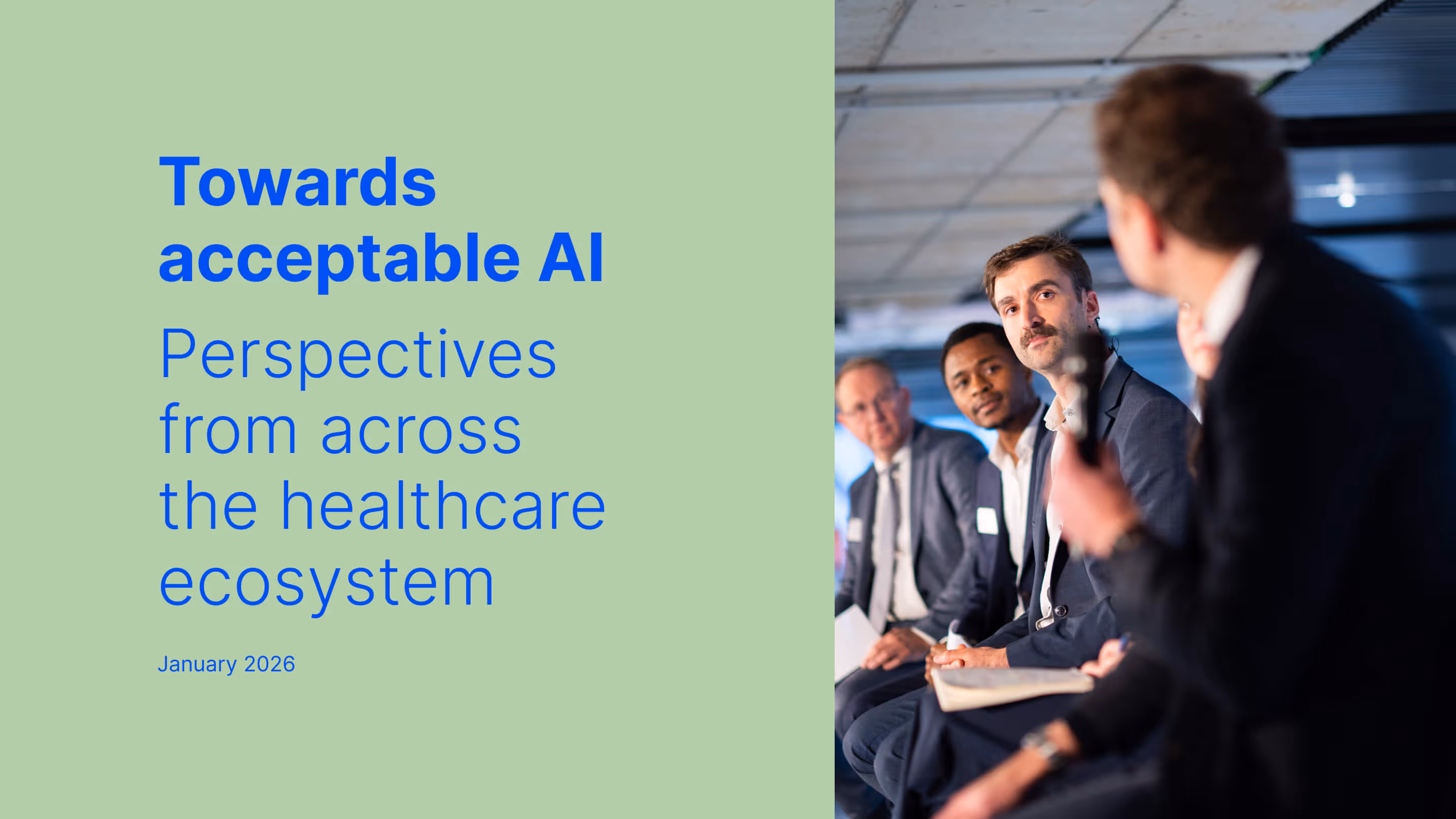 Naar aanvaardbare AI in de zorg. Reflectie en debat met de sector