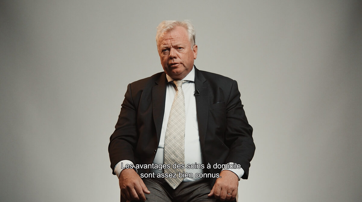 Pascal Verdonck - Avantages des soins à domicile