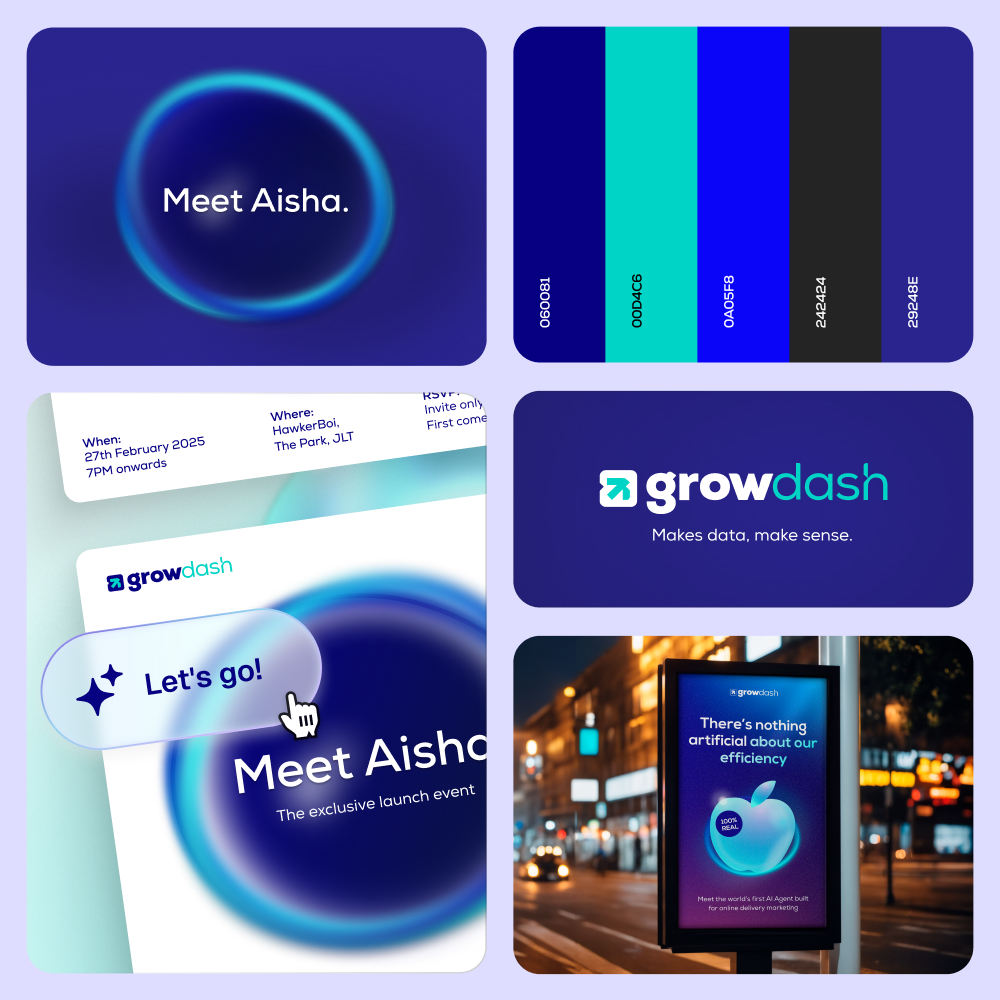 Growdash Branding Design
