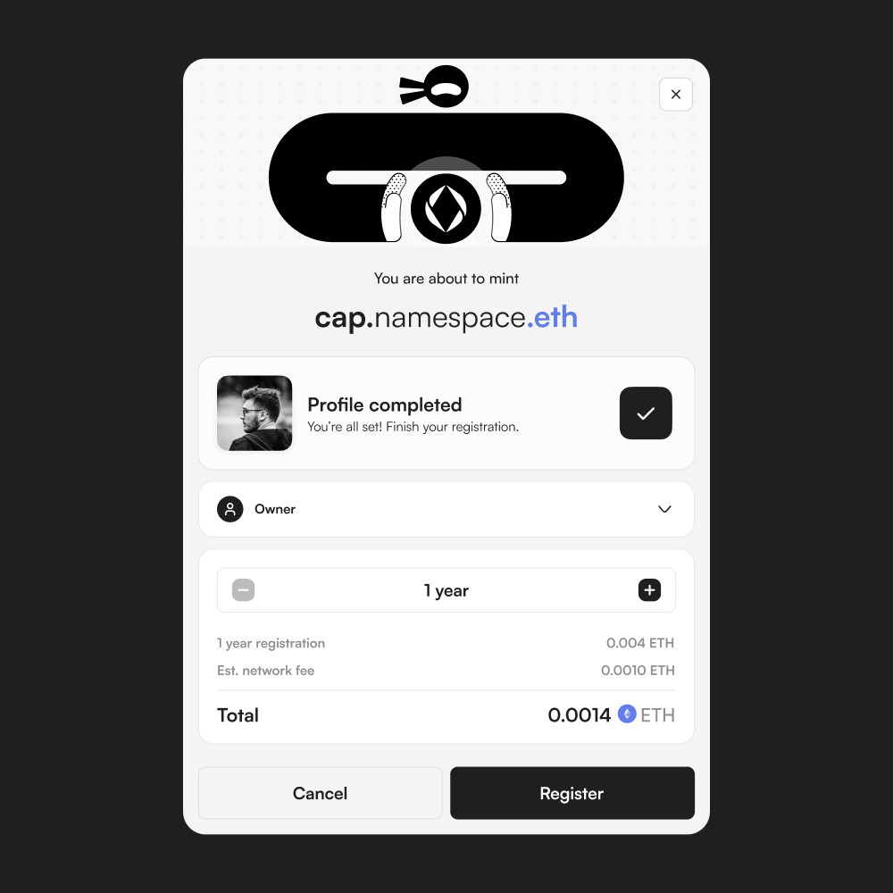 Namespace design work