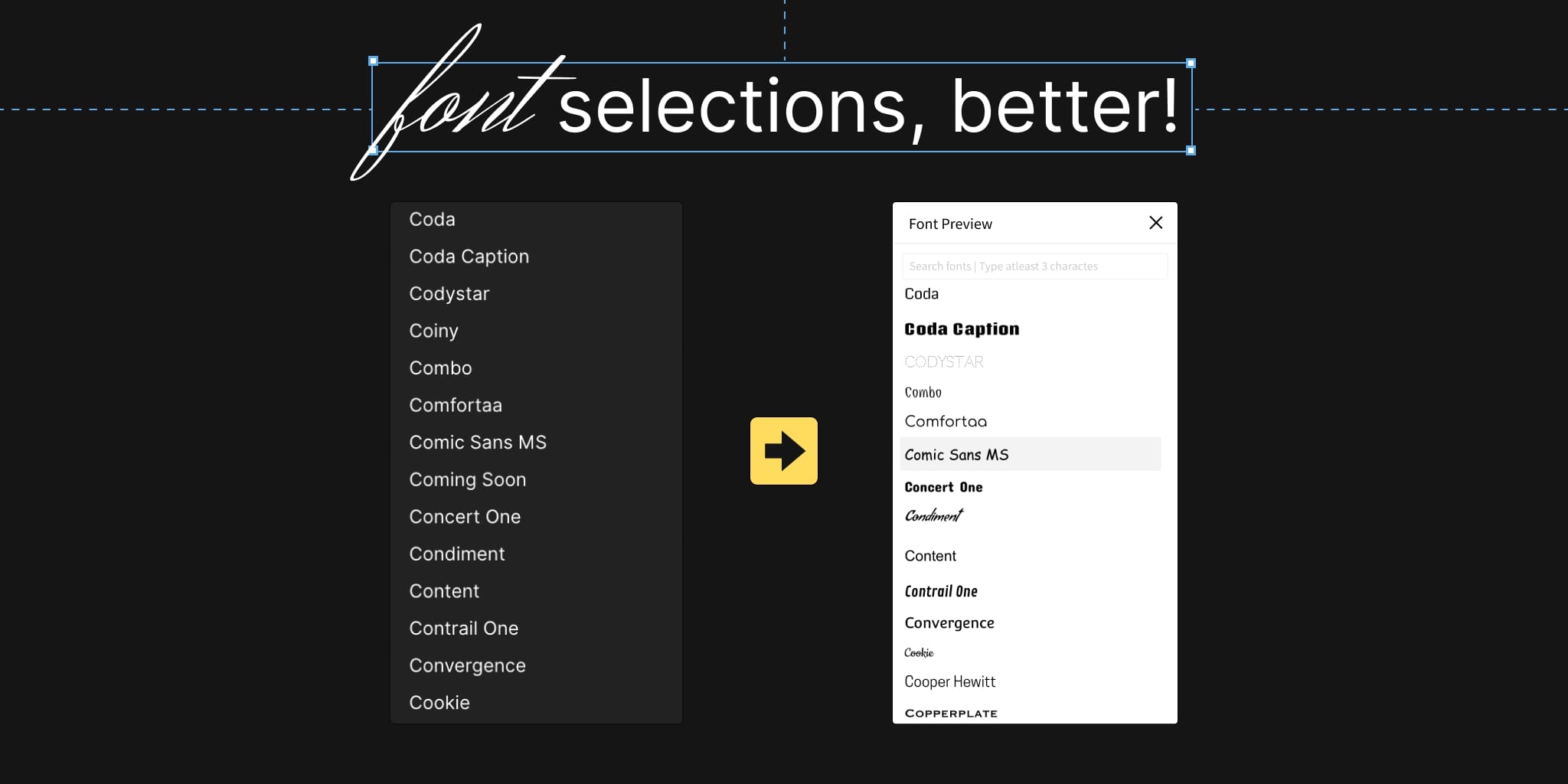 Font Picker Plugins Figma