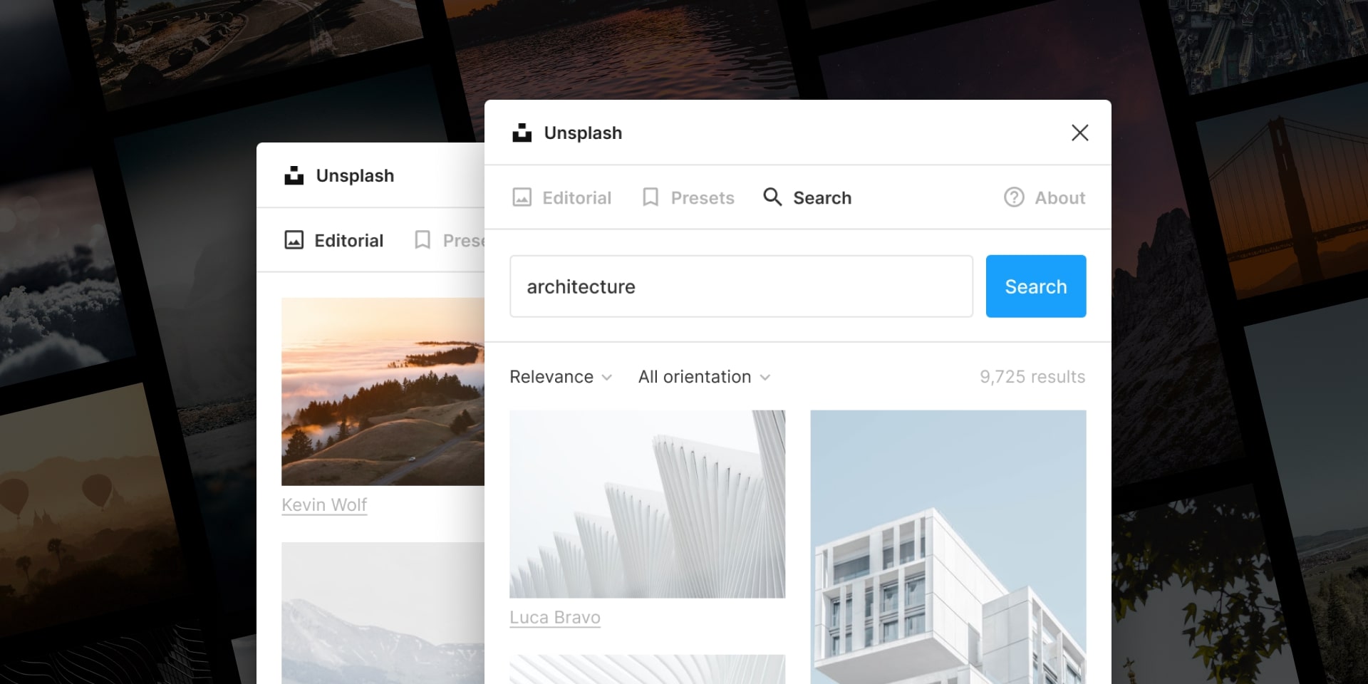 Insert beautiful images from Unsplash into your Figma designs