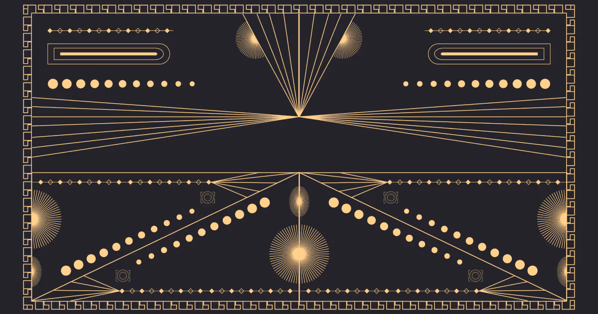 Art Deco graphic design styles