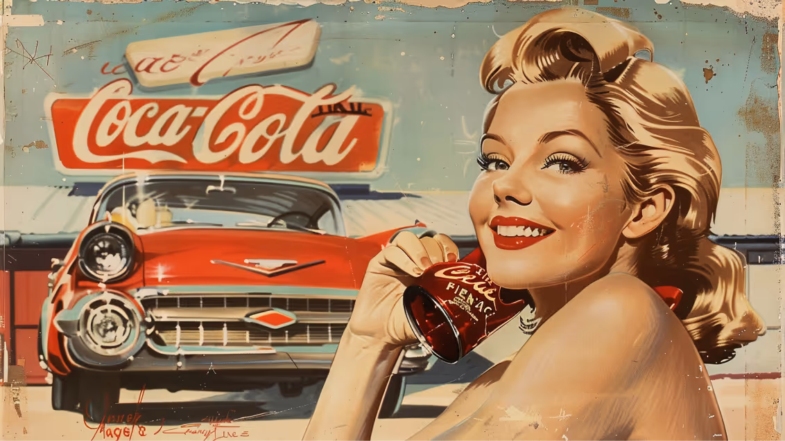 retro vintage graphic design styles