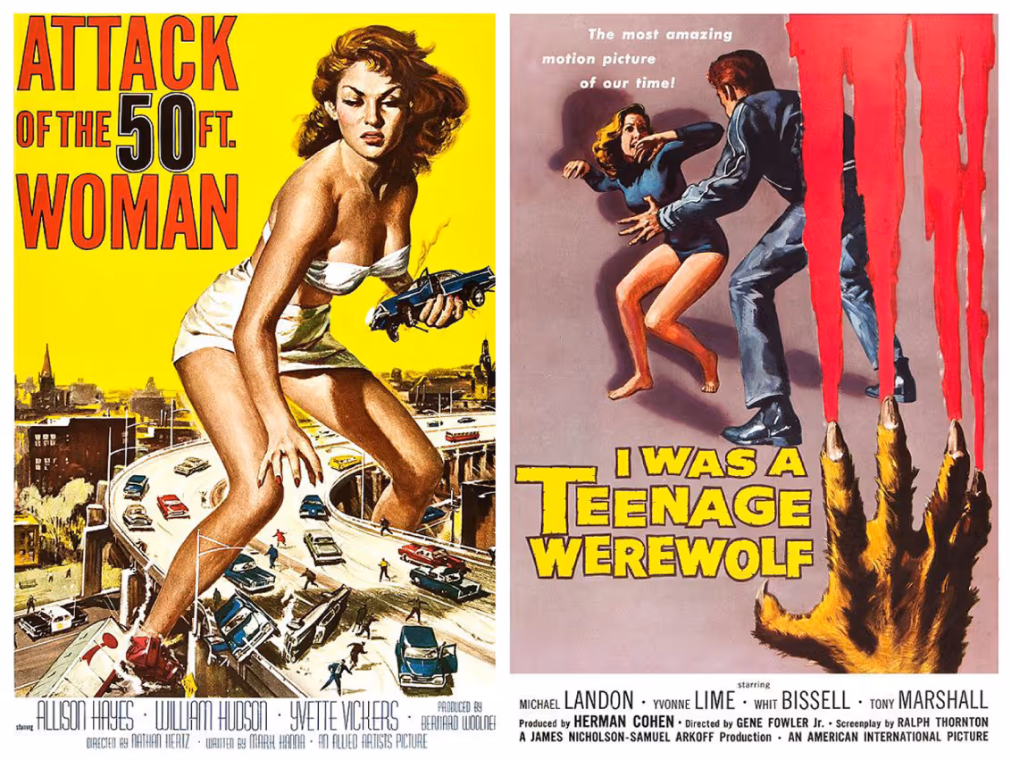 american kitsch graphic design styles