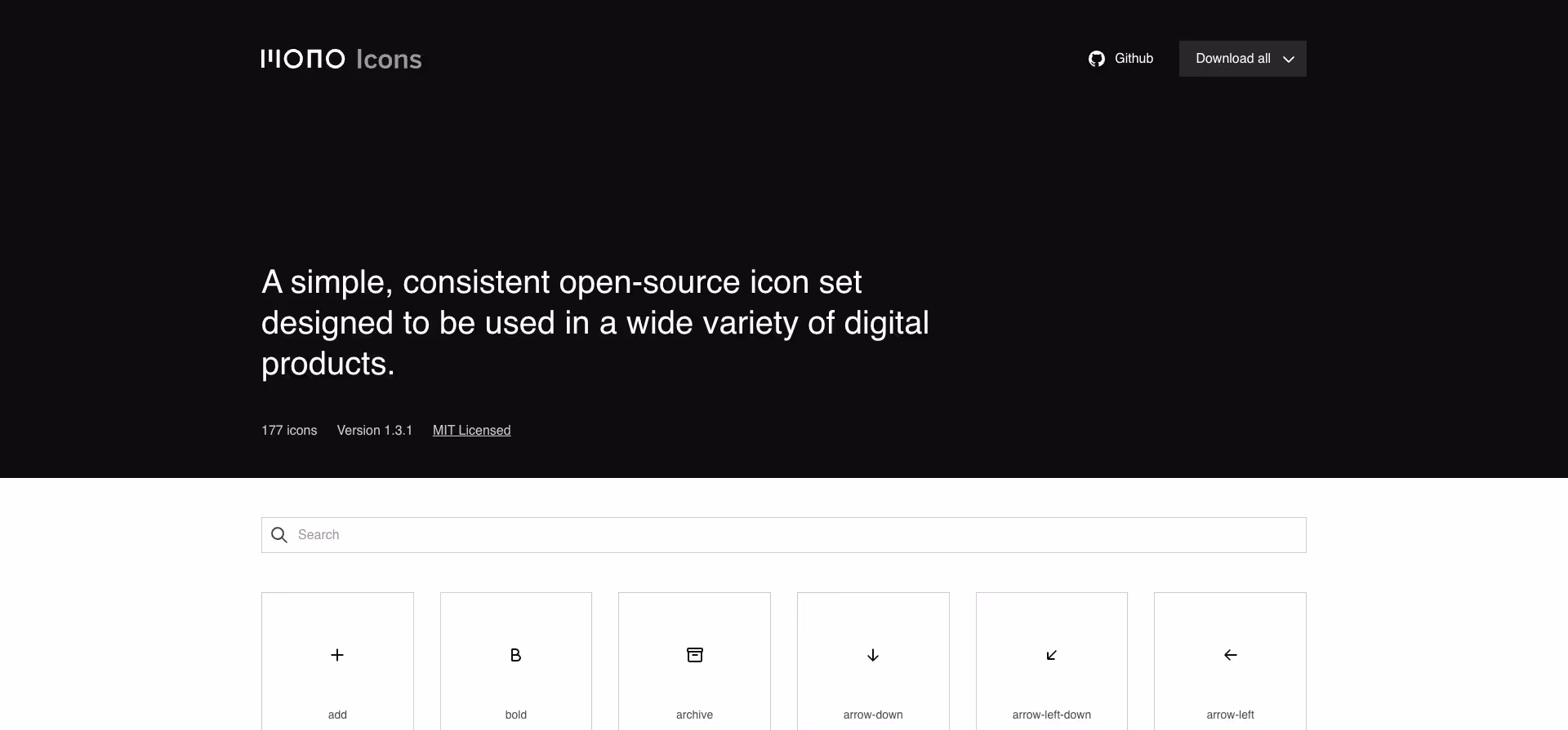 Mono Icons-kostenlose-icons