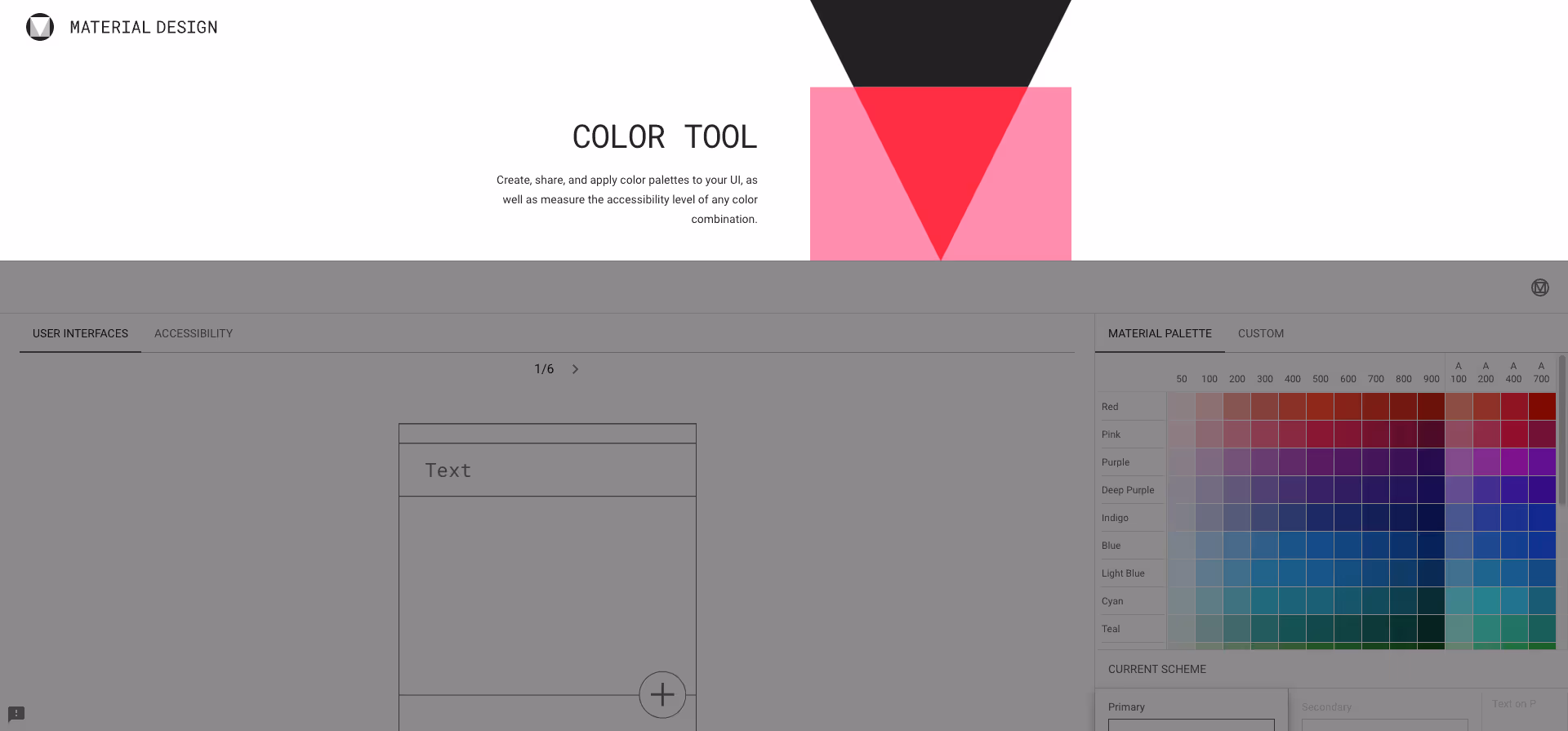 Material Design Color Tool-Color-Apps