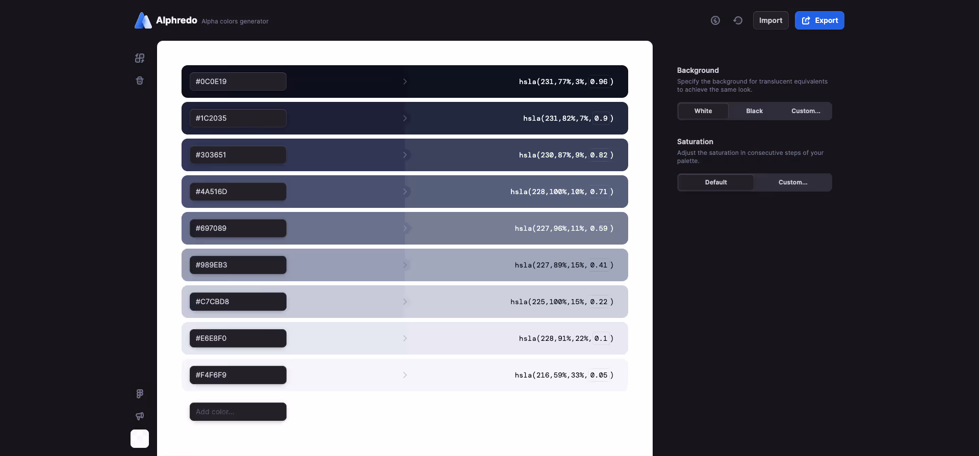Alphredo-Color-Apps