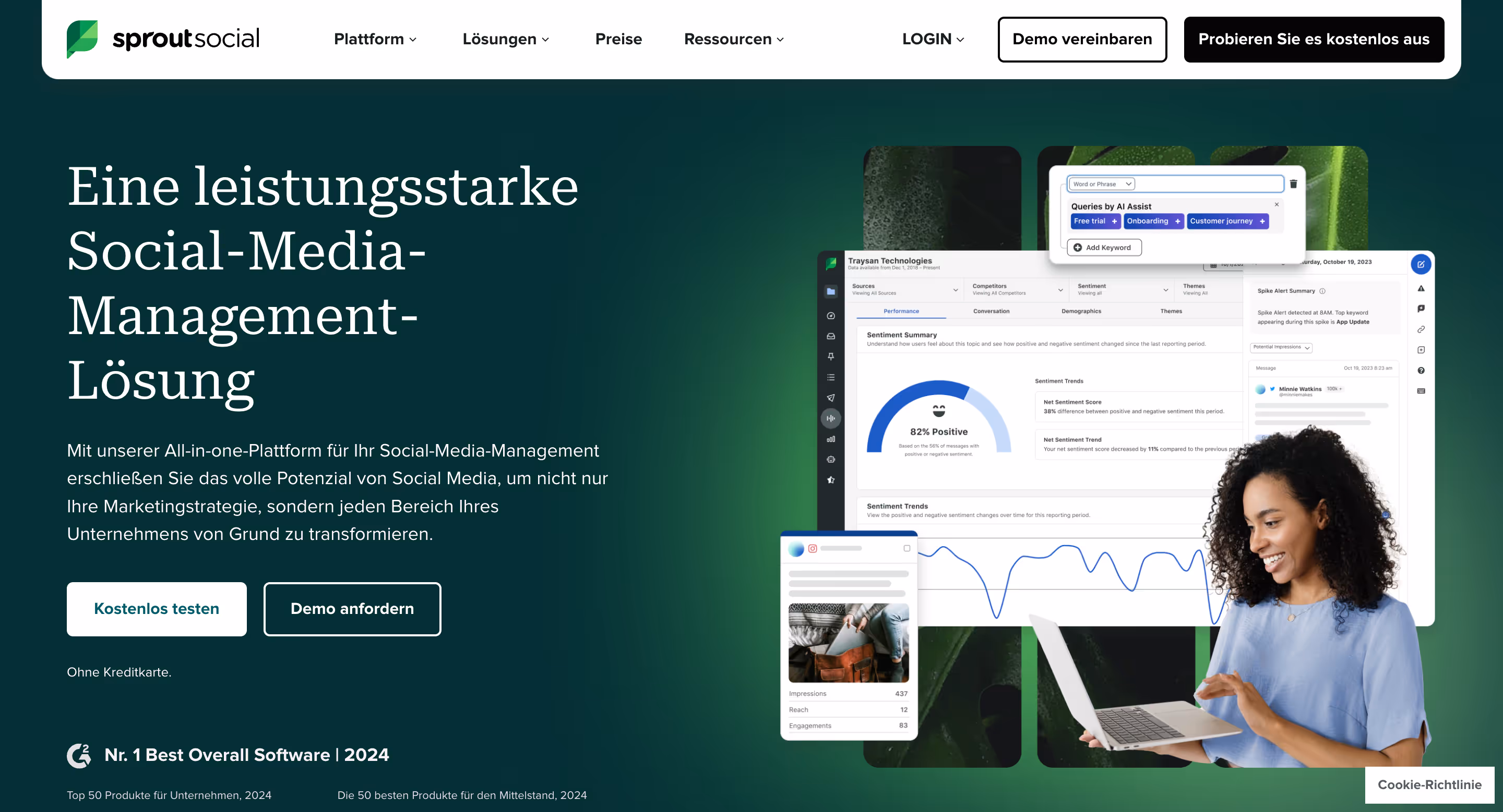 one of the inbound marketing tools called sprout