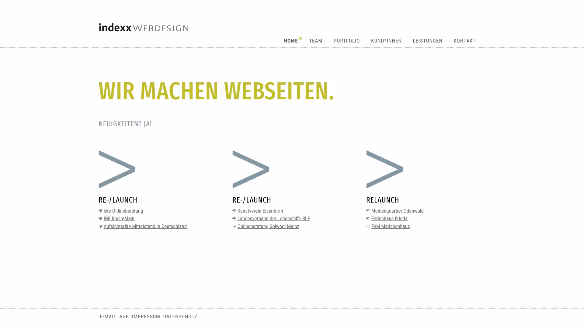 Indexx Webdesign