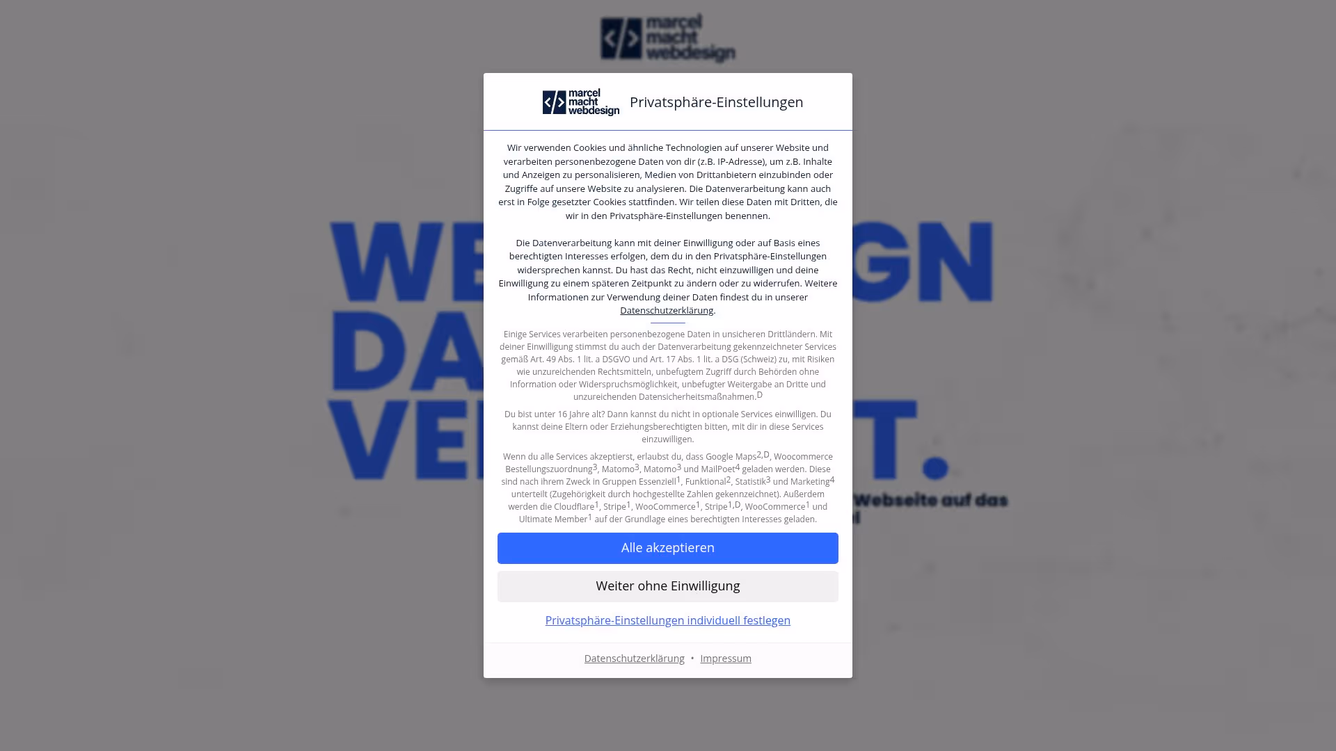 Marcel Macht Webdesign