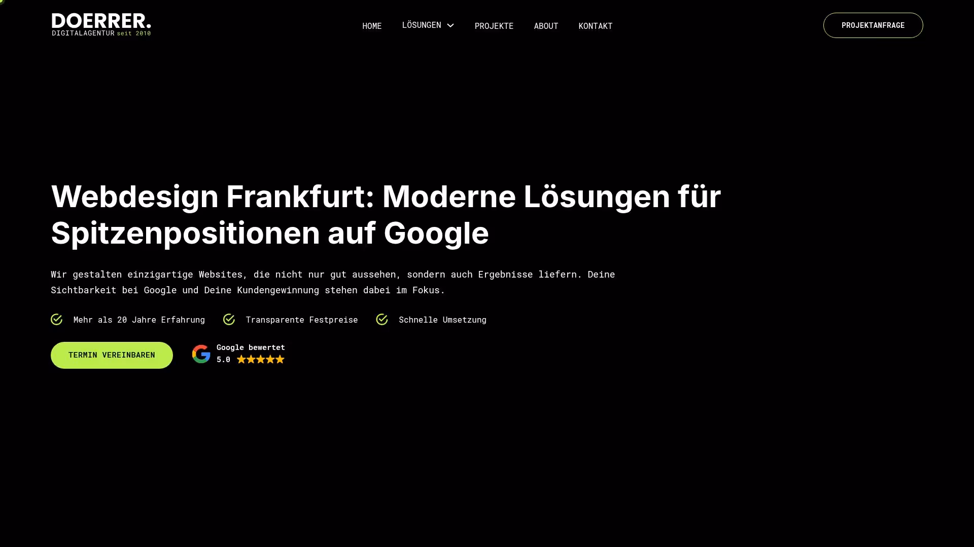 Webdesign Doerrer