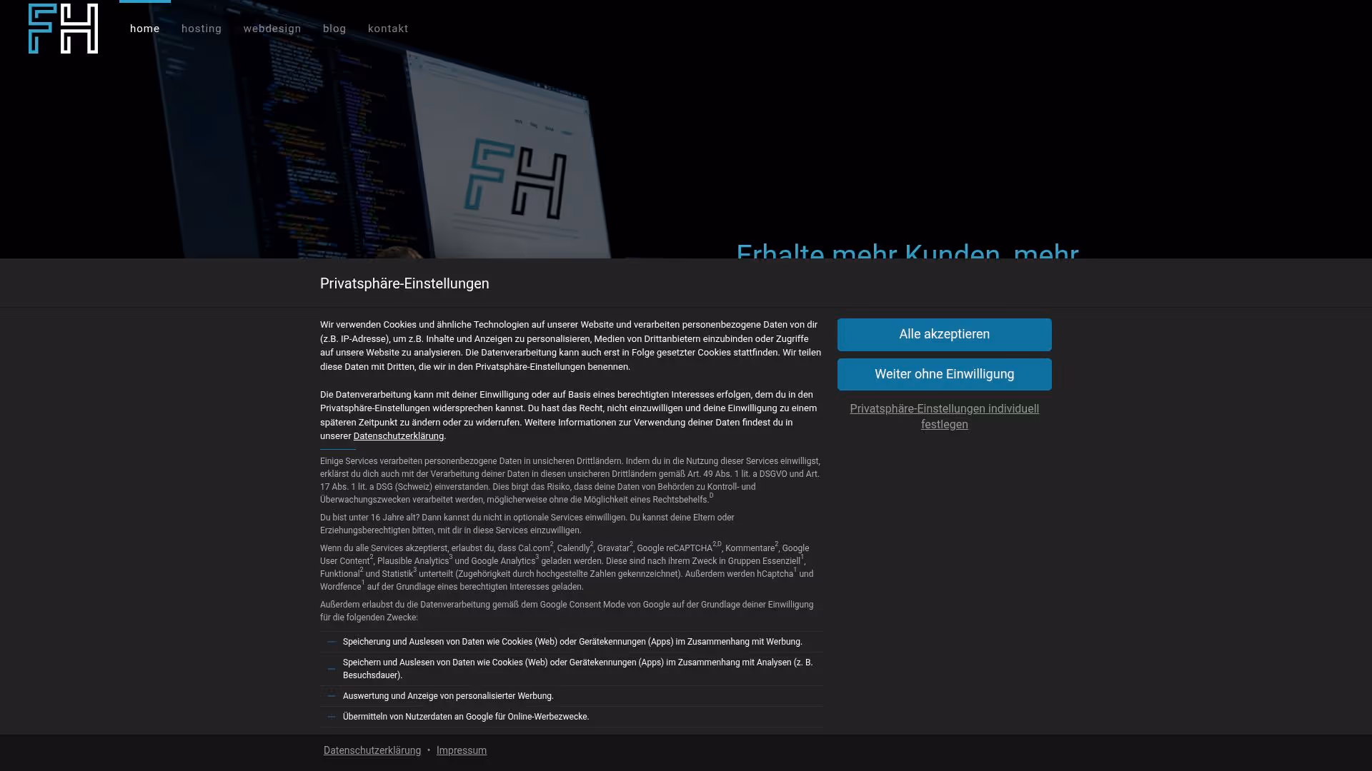 Fabian Heinz Webdesign