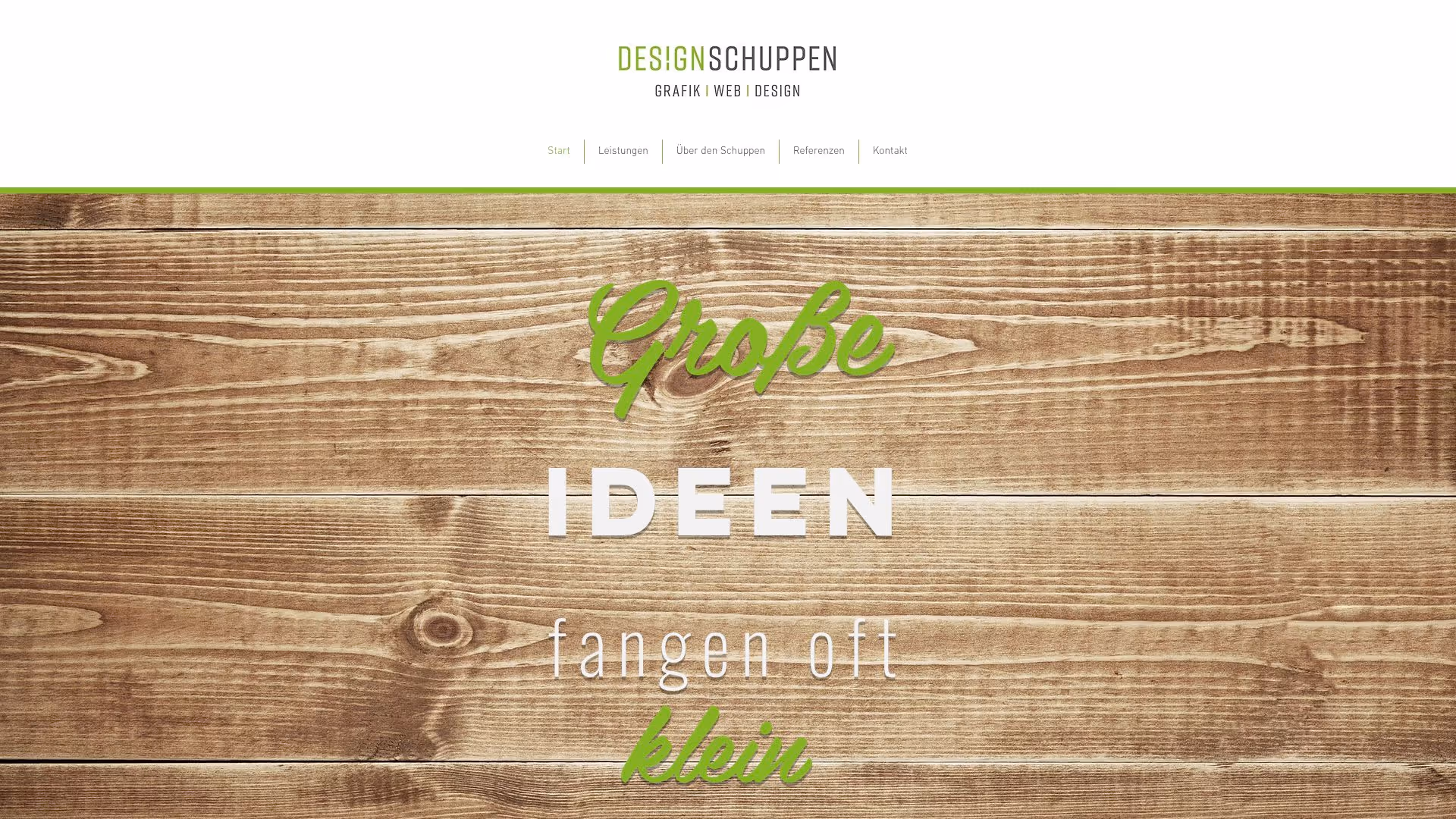 Designschuppen