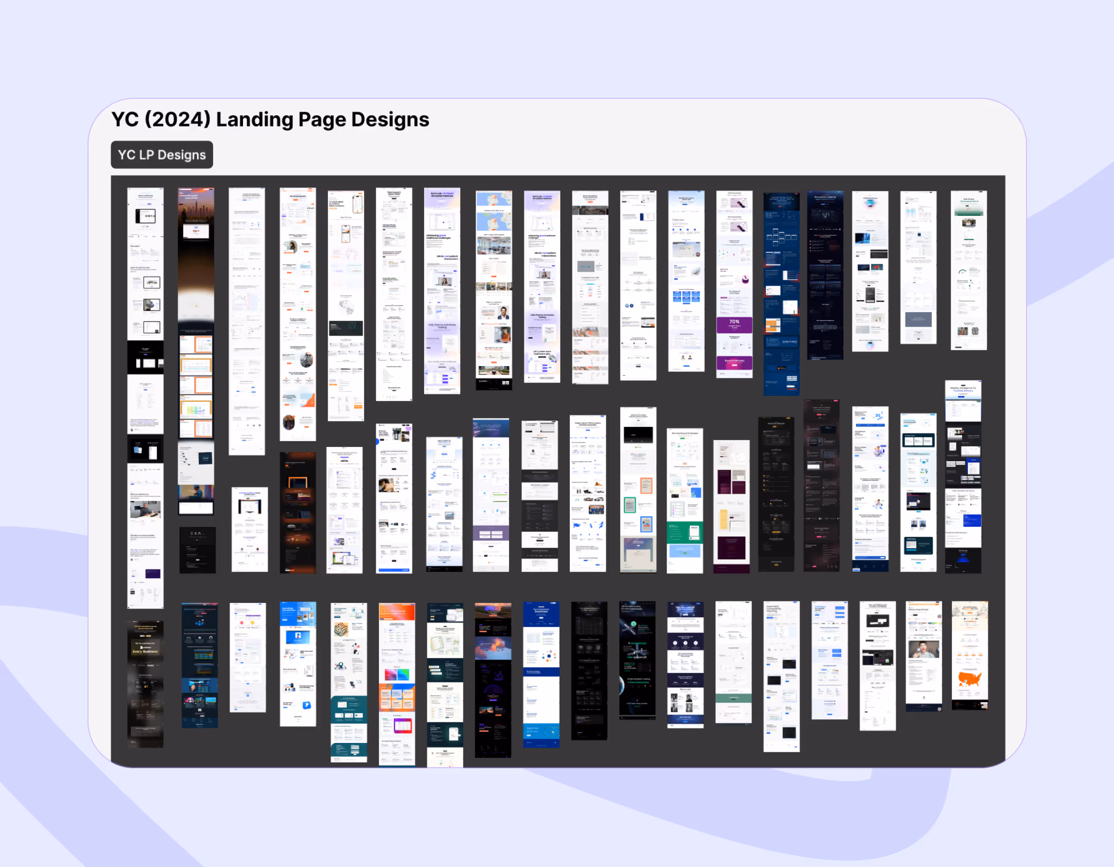 YC Landing Pages