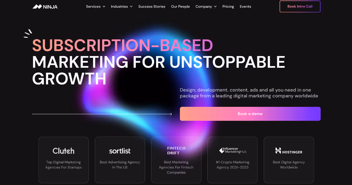 NinjaPromo unlimited graphic design services promotional design