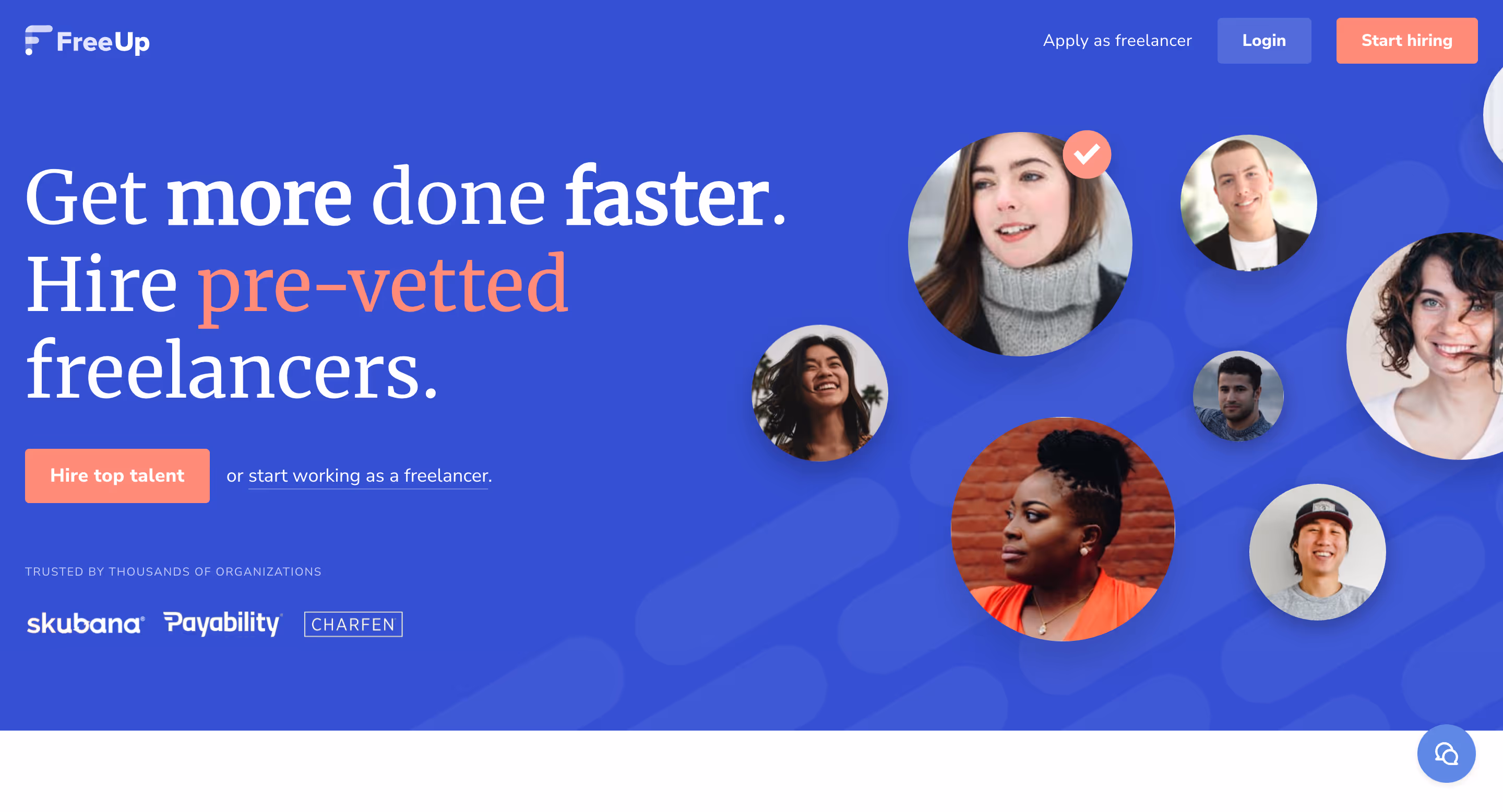 fiverr alternative to hire freelancers freeup
