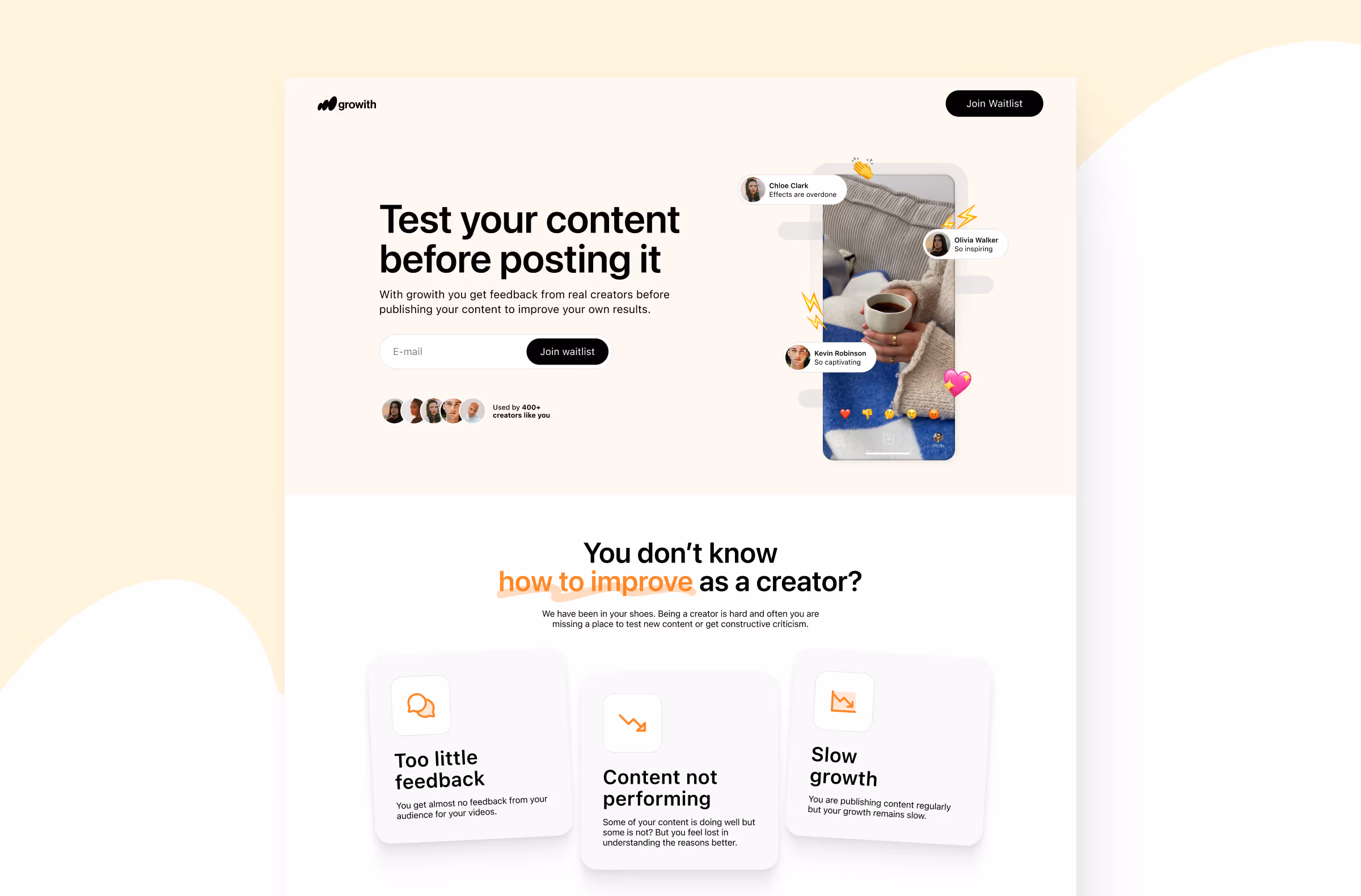 How Growith Launched a High-Converting Landing Page 8x Faster with magier