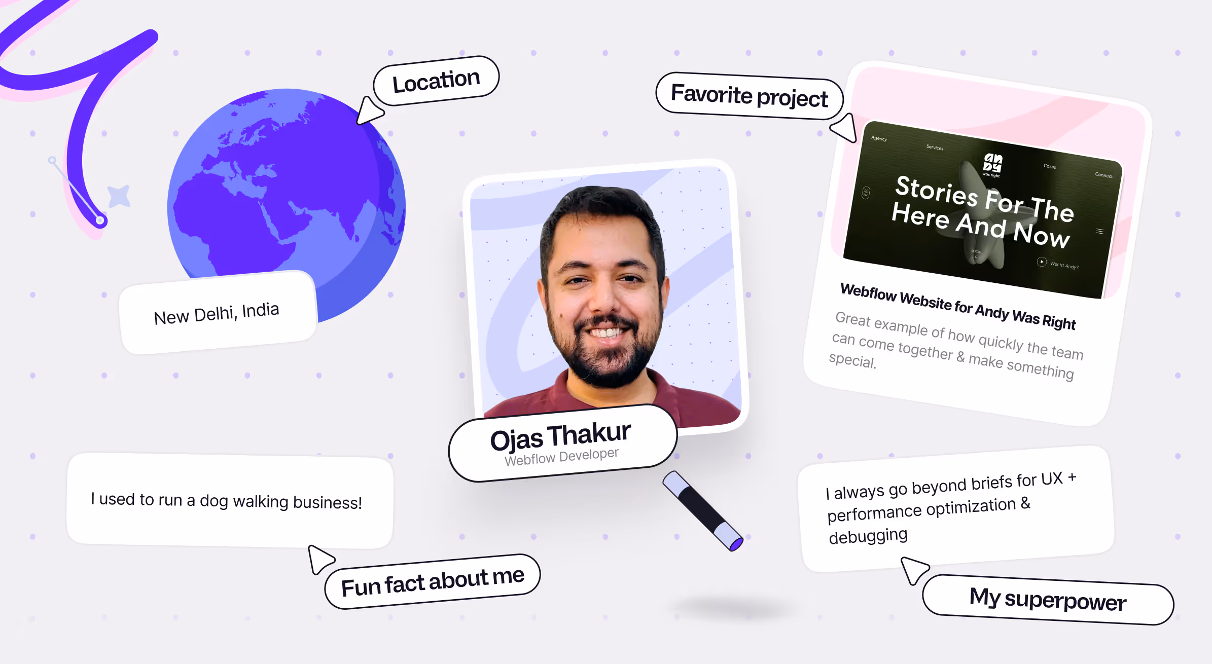 webflow developer at magier design subscription