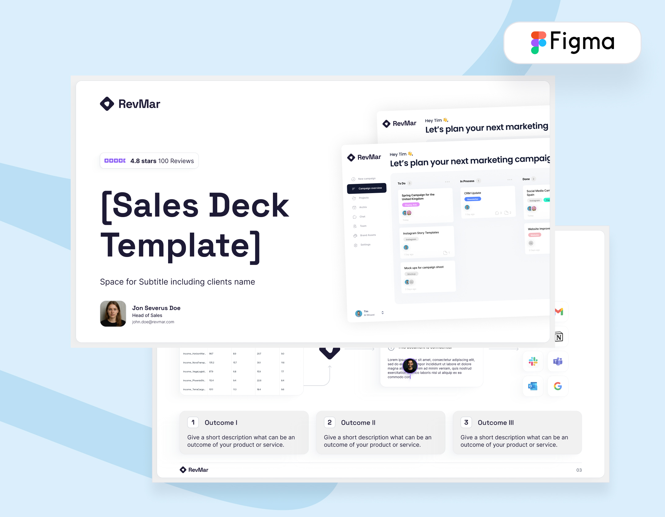 Sales Deck Template