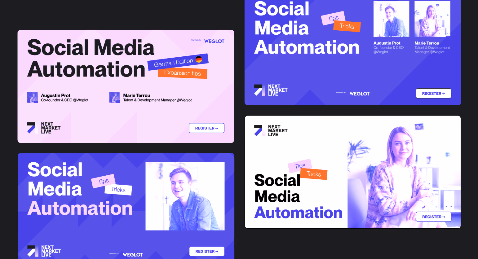 Weglot design work
