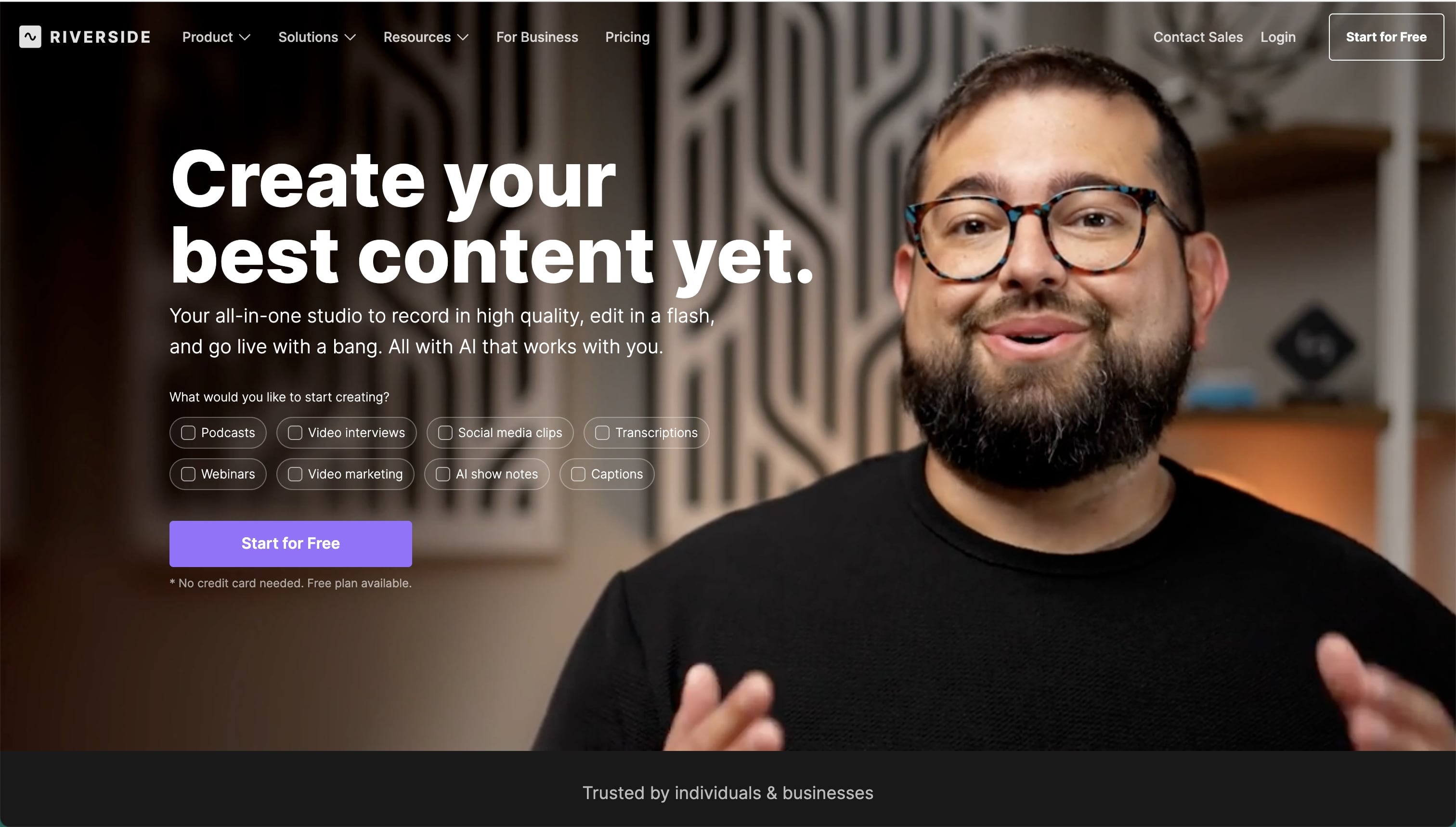 Riverside Event Marketing Tool