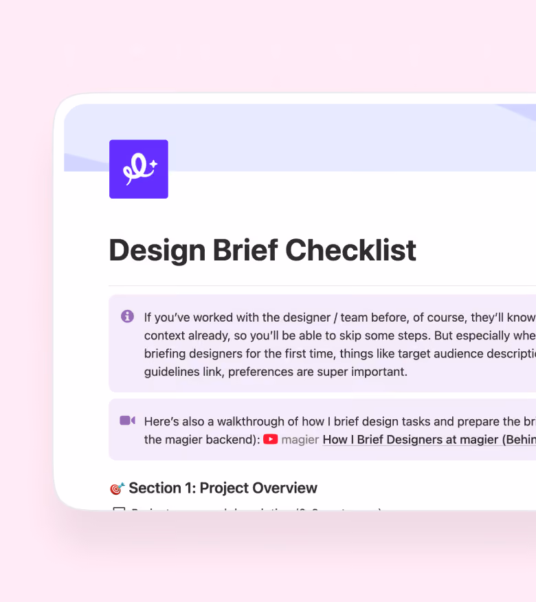 How to Write a Great Design Brief as a Marketer
