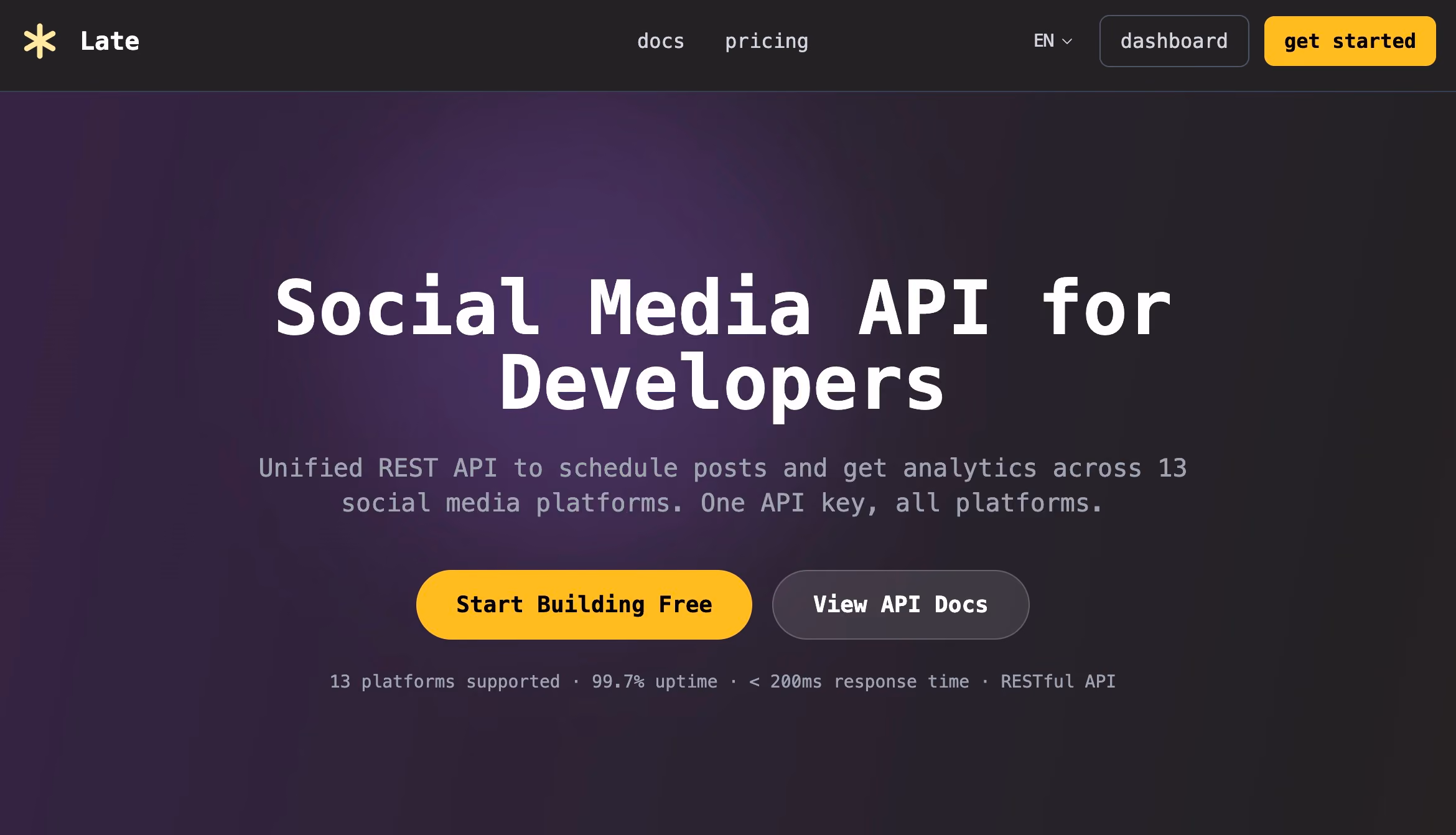Late API