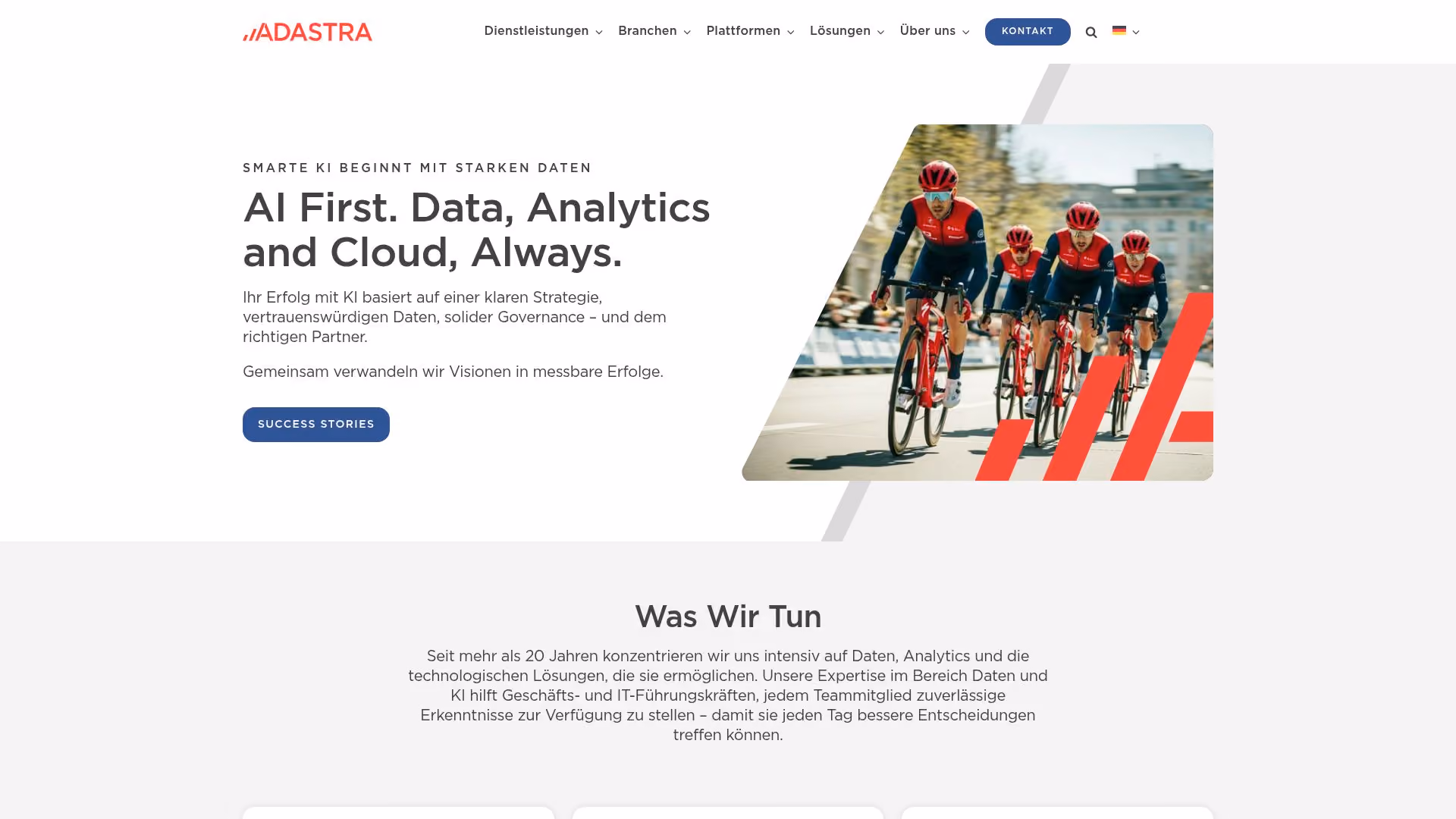 Adastra – AI First. Data, Analytics and Cloud